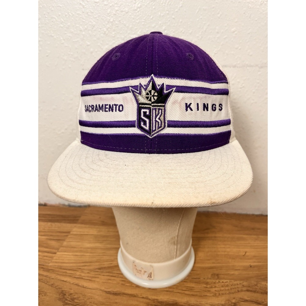 Sacramento Kings Reebok Vintage Fitted Cap Hat - Size: 7 1/4